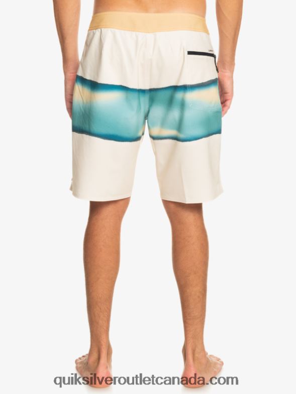 CA Quiksilver Men Surfsilk Air Brush 19 Boardshorts birch TX4R2646