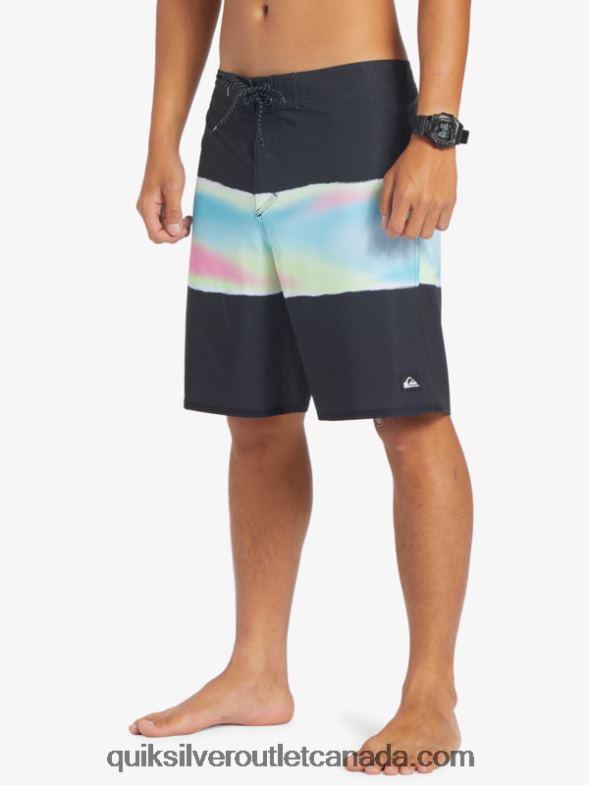 CA Quiksilver Men Surfsilk Air Brush 19 Boardshorts black TX4R2643