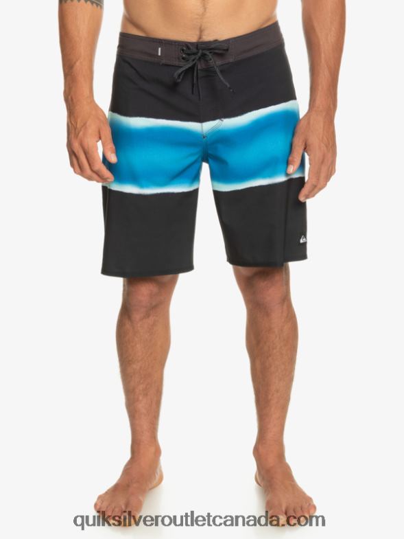 CA Quiksilver Men Surfsilk Air Brush 19 Boardshorts black TX4R2647