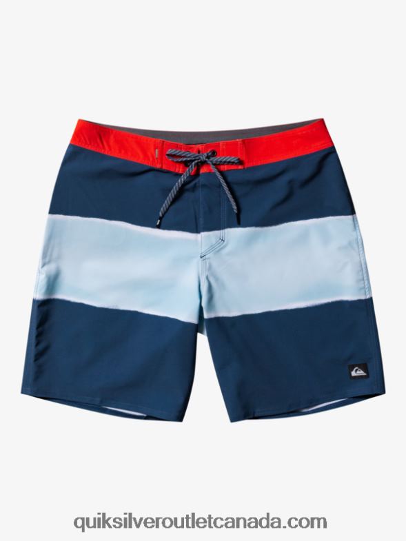 CA Quiksilver Men Surfsilk Air Brush 19 Boardshorts midnight navy TX4R2645