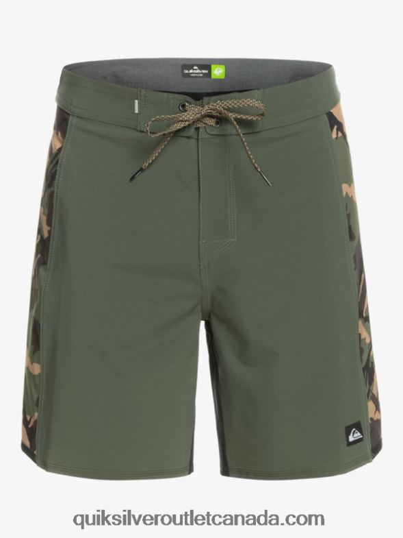 CA Quiksilver Men Surfsilk Arch 18 Boardshorts camo TX4R2312