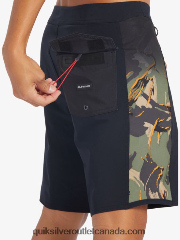 CA Quiksilver Men Surfsilk Arch 18 Boardshorts four leaf clover TX4R2310