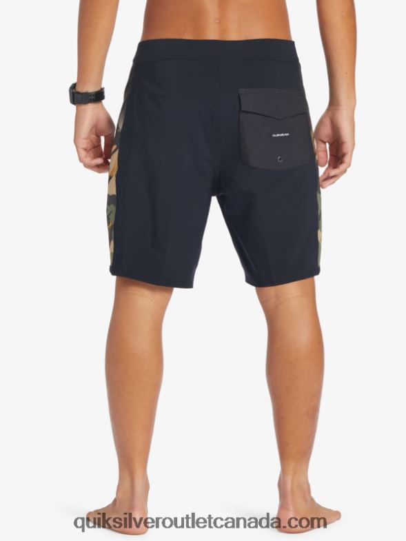 CA Quiksilver Men Surfsilk Arch 18 Boardshorts four leaf clover TX4R2310