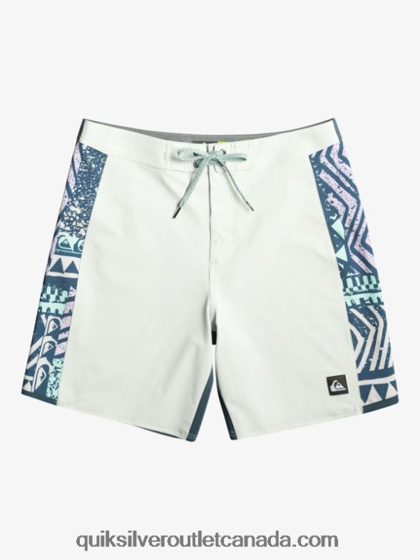 CA Quiksilver Men Surfsilk Arch 18 Boardshorts grey violet TX4R2311