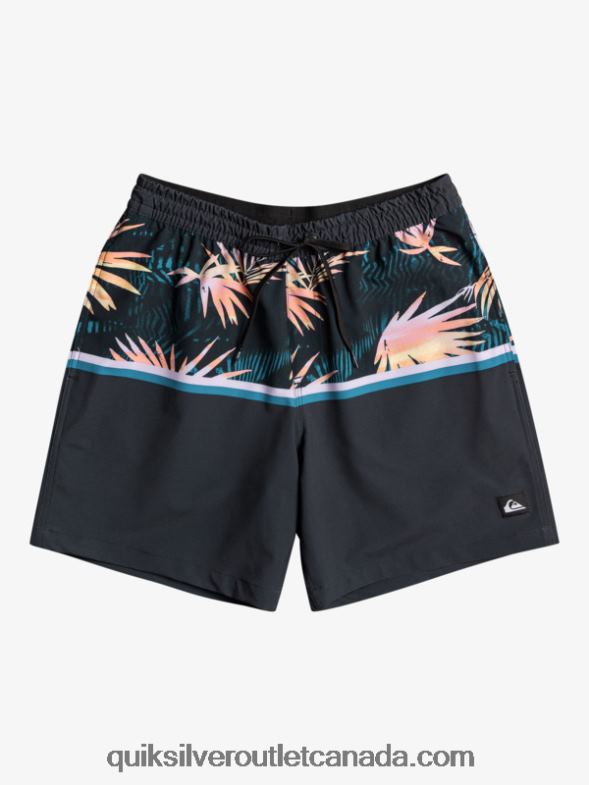 CA Quiksilver Men Surfsilk Division 17 Volleys black TX4R21637