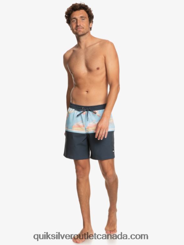 CA Quiksilver Men Surfsilk Division 17 Volleys midnight navy TX4R21636