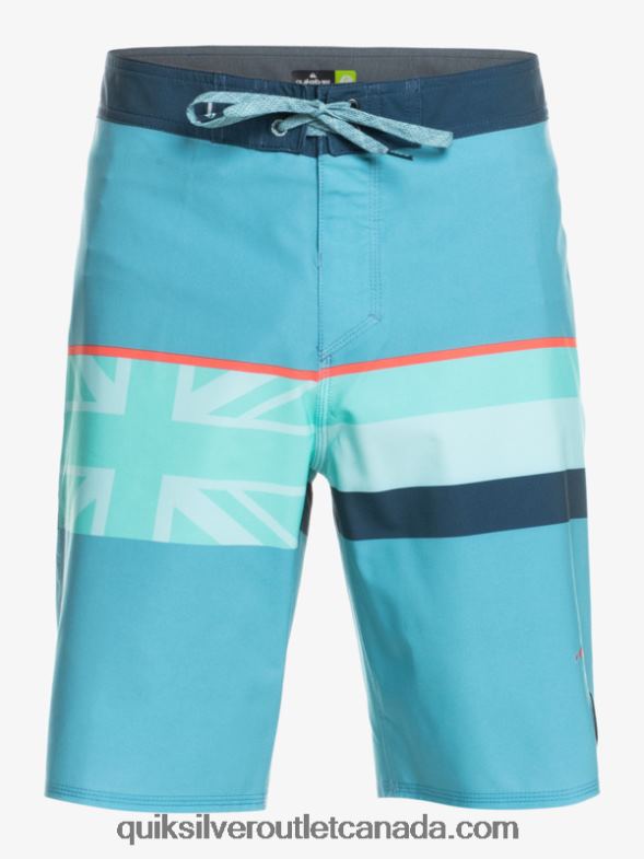 CA Quiksilver Men Surfsilk Faded Stripe 20 Boardshorts delph blue TX4R21604