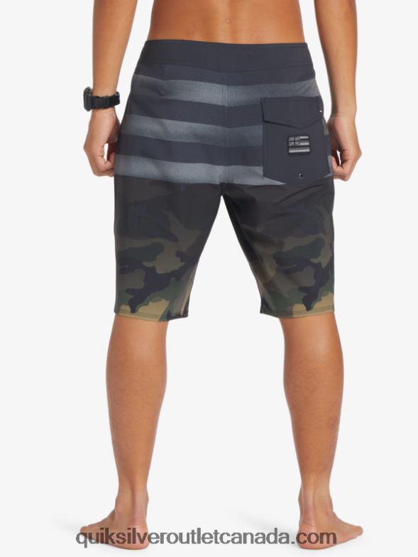 CA Quiksilver Men Surfsilk Hawaii Pride 20 Boardshorts black TX4R2181