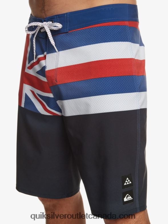 CA Quiksilver Men Surfsilk Hawaii Pride 20 Boardshorts navy blazer TX4R2182