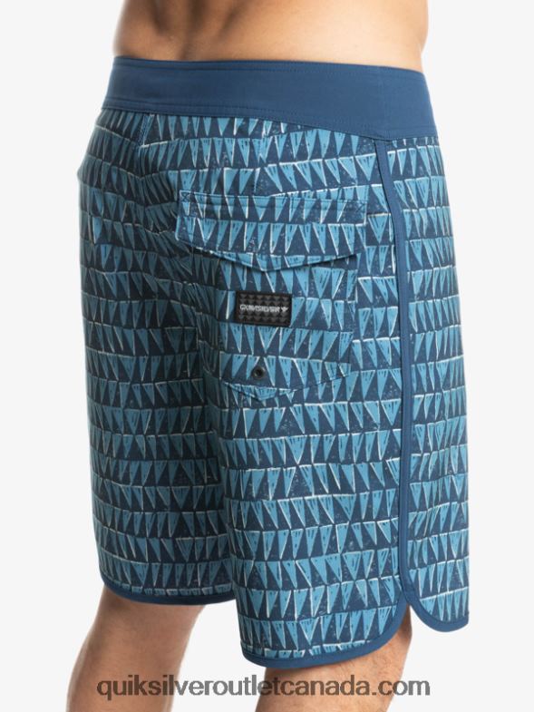 CA Quiksilver Men Surfsilk Hawaii Scallop 19 Boardshorts provincial blue TX4R21323