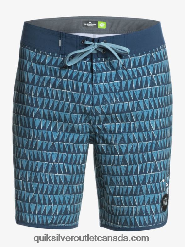 CA Quiksilver Men Surfsilk Hawaii Scallop 19 Boardshorts provincial blue TX4R21323