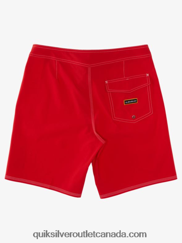 CA Quiksilver Men Surfsilk Jaws 19 Boardshorts high risk red TX4R21125