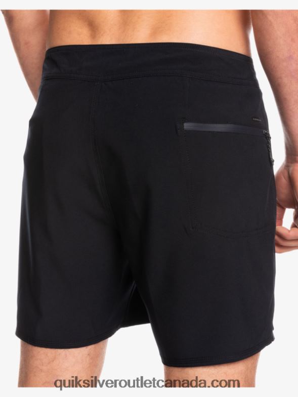 CA Quiksilver Men Surfsilk Kaimana 16 Boardshorts black TX4R2338
