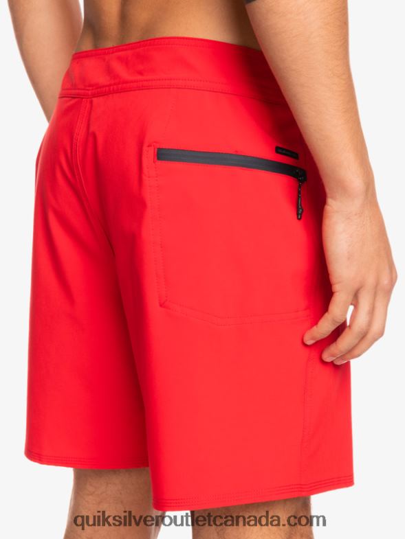 CA Quiksilver Men Surfsilk Kaimana 16 Boardshorts high risk red TX4R2337