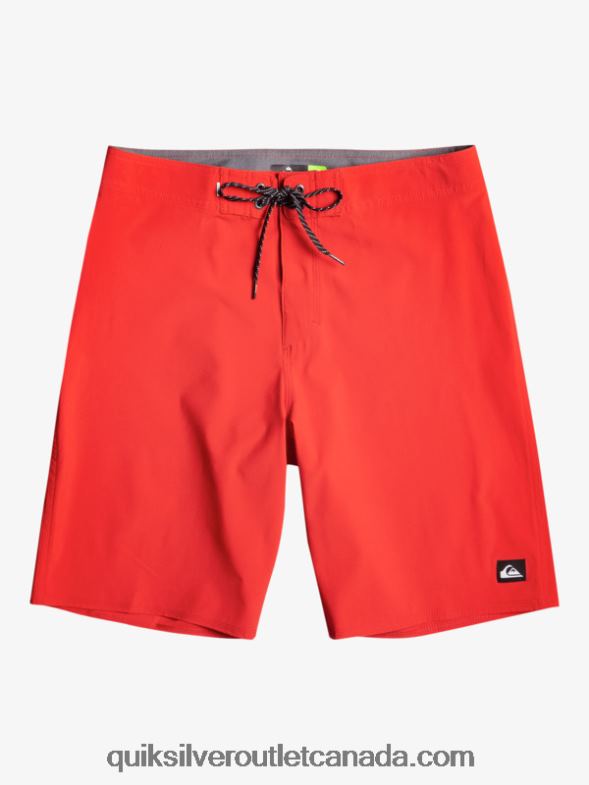 CA Quiksilver Men Surfsilk Kaimana 20 Performance Boardshorts high risk red TX4R277