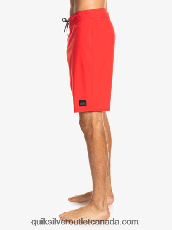 CA Quiksilver Men Surfsilk Kaimana 20 Performance Boardshorts high risk red TX4R277