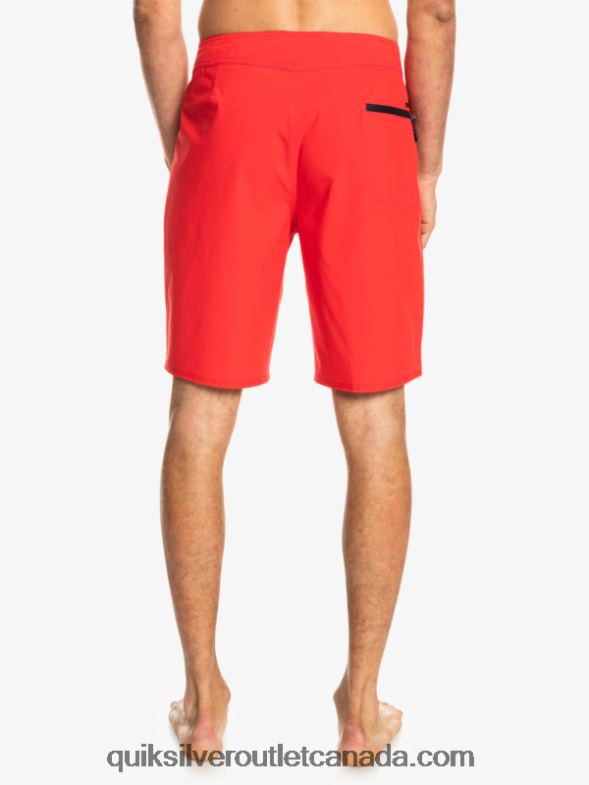 CA Quiksilver Men Surfsilk Kaimana 20 Performance Boardshorts high risk red TX4R277