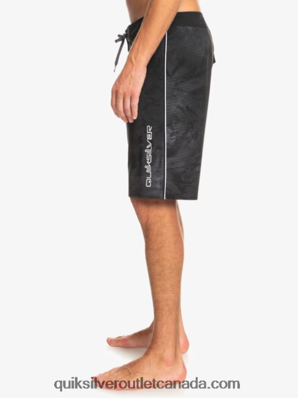 CA Quiksilver Men Surfsilk Massive 20 Boardshorts black TX4R2335