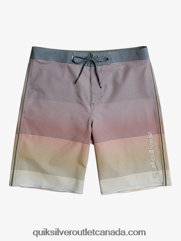 CA Quiksilver Men Surfsilk Massive 20 Boardshorts wheat TX4R2334