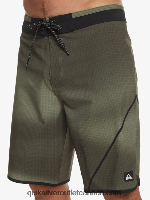 CA Quiksilver Men Surfsilk New Wave 20 Boardshorts four leaf clover TX4R2224