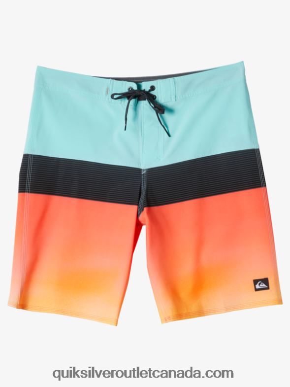 CA Quiksilver Men Surfsilk Panel 20 Boardshorts angel blue TX4R2129