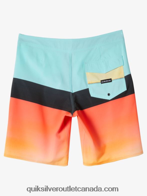 CA Quiksilver Men Surfsilk Panel 20 Boardshorts angel blue TX4R2129