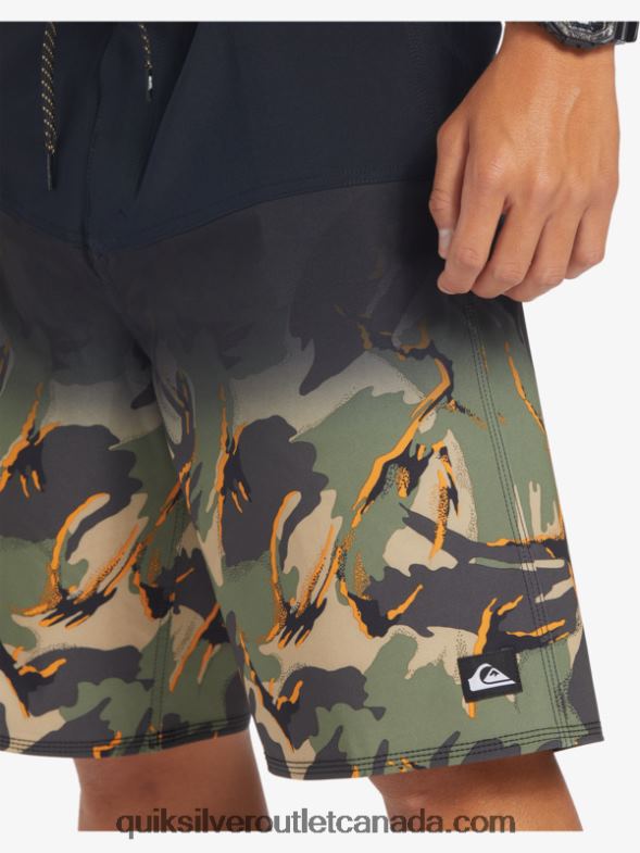 CA Quiksilver Men Surfsilk Panel 20 Boardshorts black TX4R2131