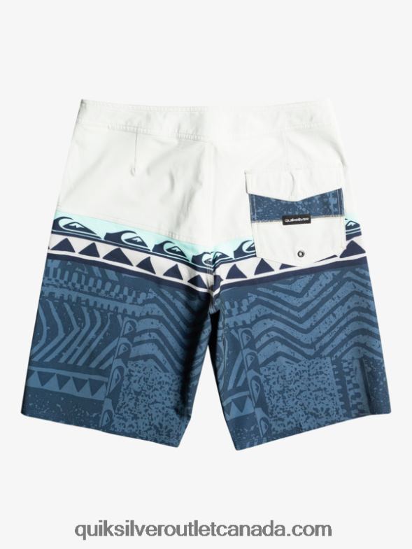CA Quiksilver Men Surfsilk Panel 20 Boardshorts grey violet TX4R2135