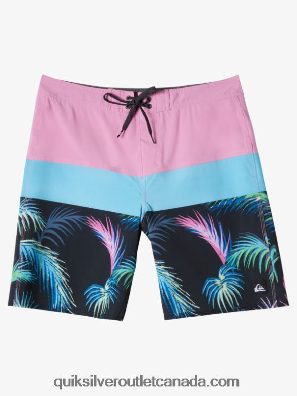CA Quiksilver Men Surfsilk Panel 20 Boardshorts moonlite mauve TX4R2130