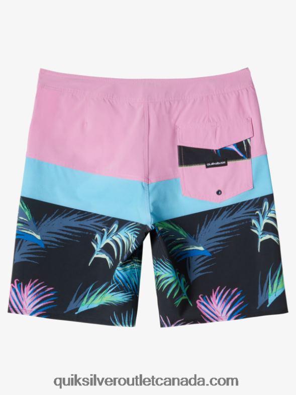 CA Quiksilver Men Surfsilk Panel 20 Boardshorts moonlite mauve TX4R2130