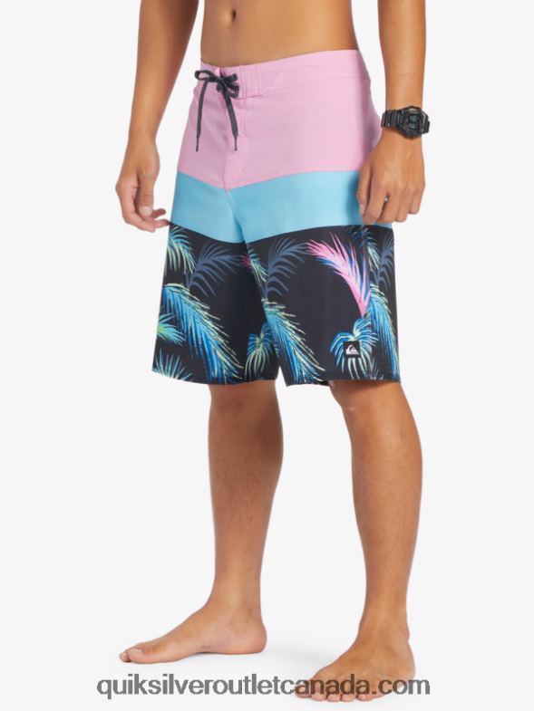 CA Quiksilver Men Surfsilk Panel 20 Boardshorts moonlite mauve TX4R2130