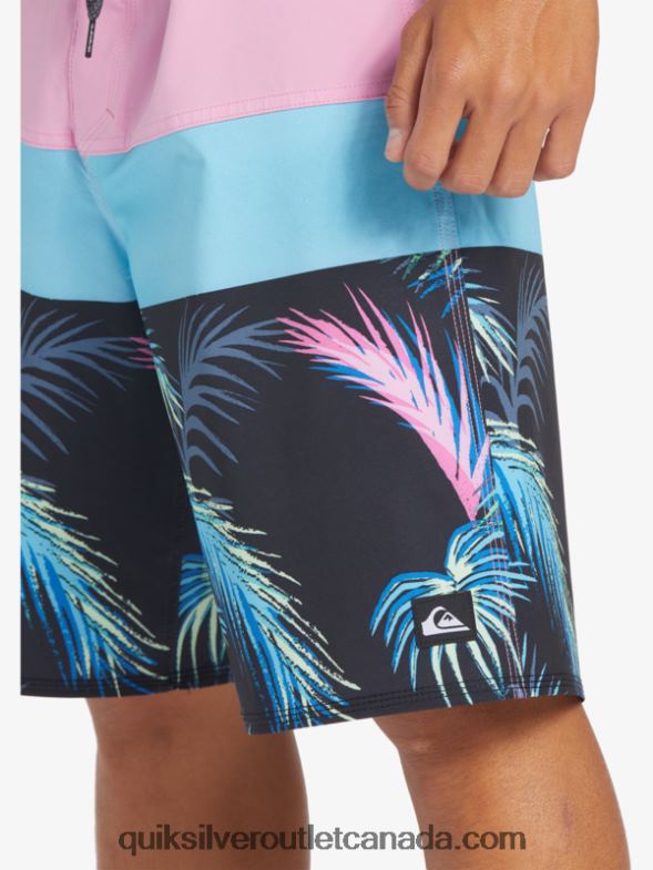 CA Quiksilver Men Surfsilk Panel 20 Boardshorts moonlite mauve TX4R2130
