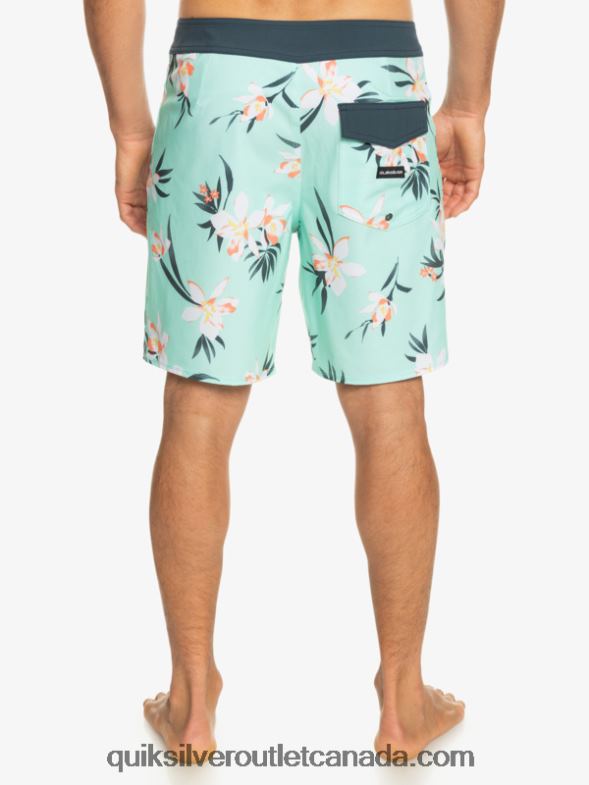 CA Quiksilver Men Surfsilk QS 69 18 Boardshorts beach glass TX4R2244