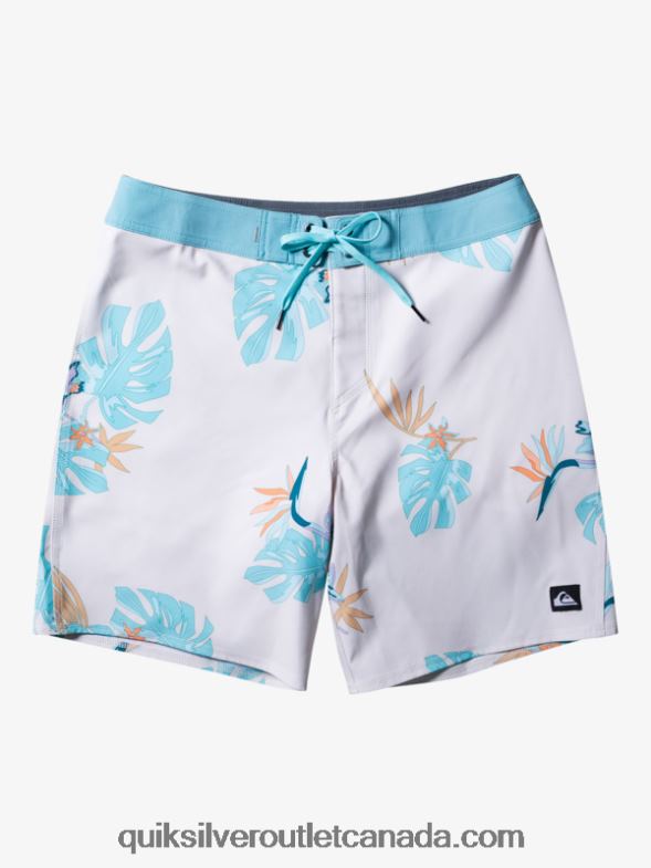 CA Quiksilver Men Surfsilk QS 69 18 Boardshorts birch TX4R2238