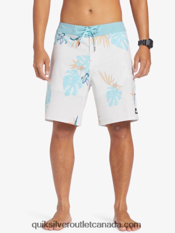 CA Quiksilver Men Surfsilk QS 69 18 Boardshorts birch TX4R2238