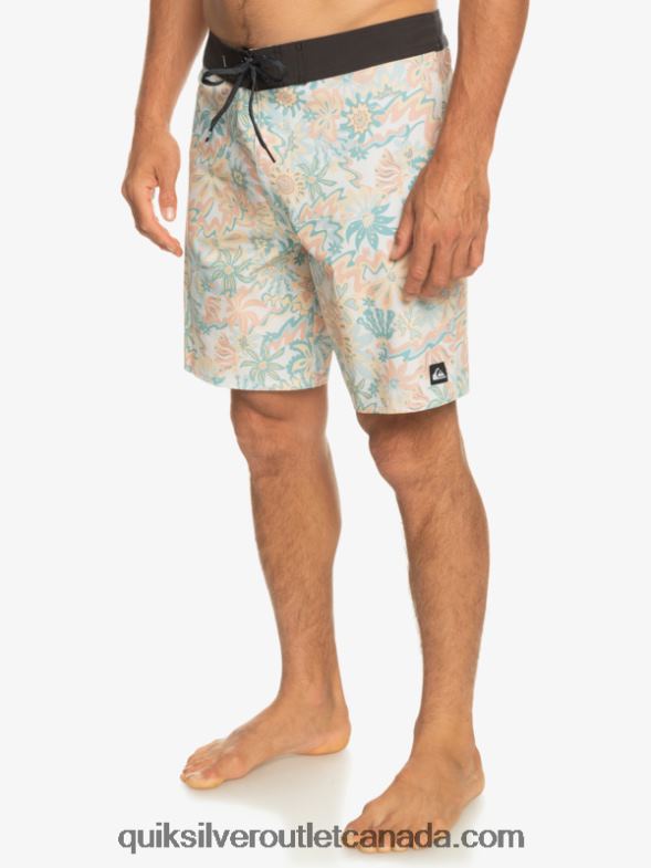 CA Quiksilver Men Surfsilk QS 69 18 Boardshorts birch TX4R2242