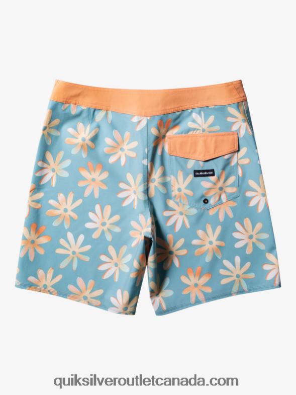 CA Quiksilver Men Surfsilk QS 69 18 Boardshorts cameo blue TX4R2240