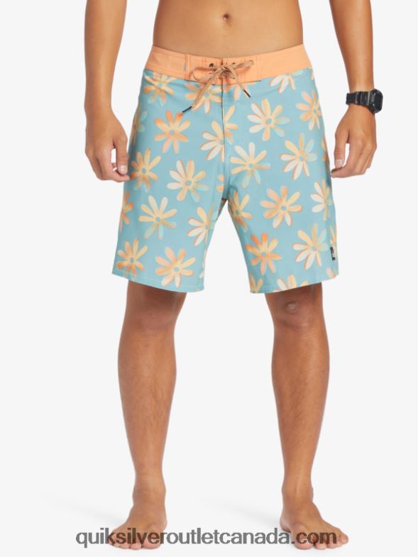 CA Quiksilver Men Surfsilk QS 69 18 Boardshorts cameo blue TX4R2240