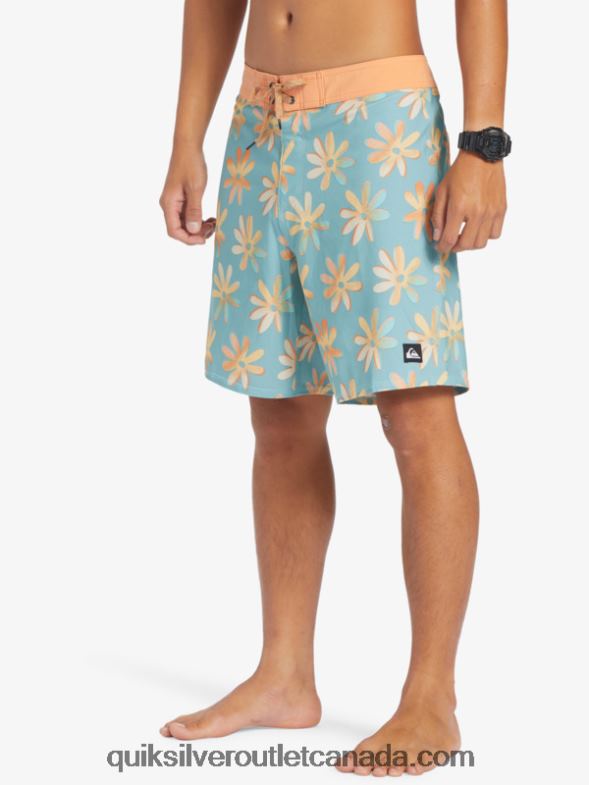 CA Quiksilver Men Surfsilk QS 69 18 Boardshorts cameo blue TX4R2240