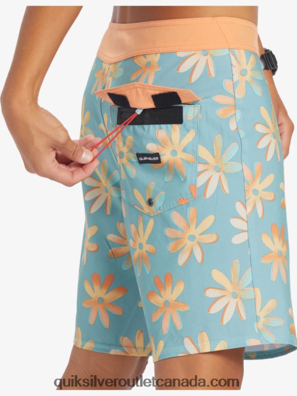 CA Quiksilver Men Surfsilk QS 69 18 Boardshorts cameo blue TX4R2240
