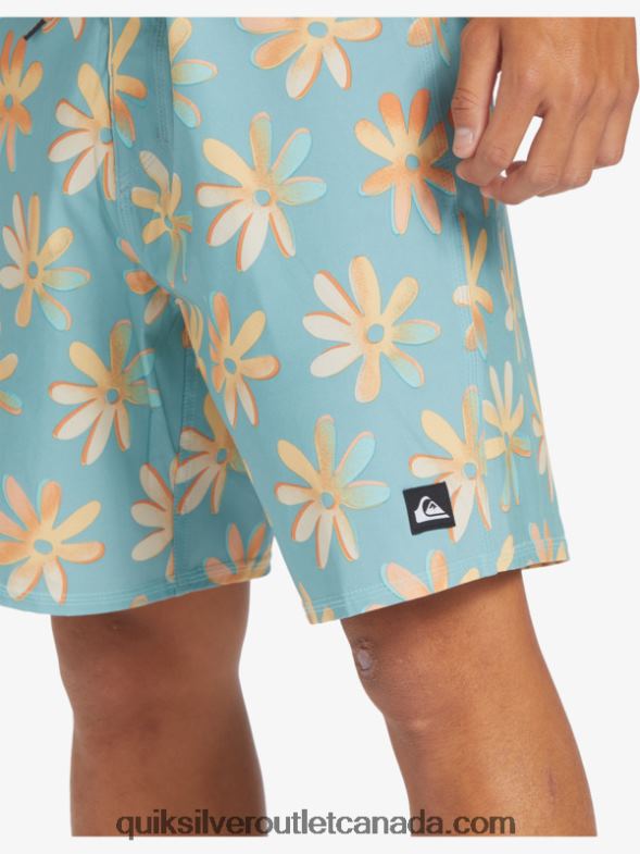 CA Quiksilver Men Surfsilk QS 69 18 Boardshorts cameo blue TX4R2240