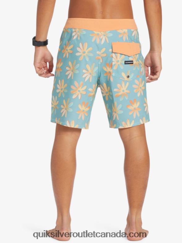 CA Quiksilver Men Surfsilk QS 69 18 Boardshorts cameo blue TX4R2240