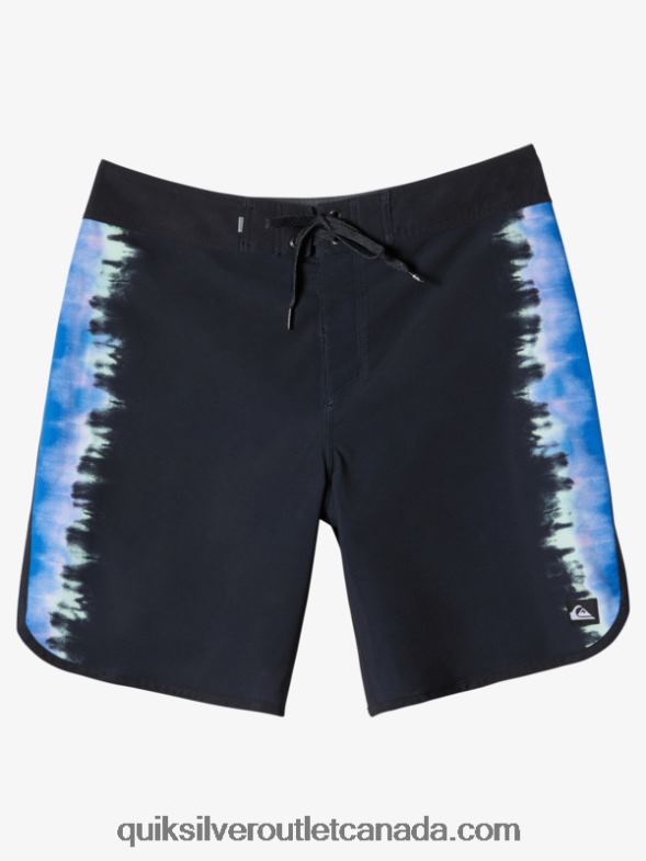 CA Quiksilver Men Surfsilk Scallop 19 Boardshorts black TX4R2216
