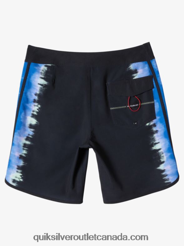 CA Quiksilver Men Surfsilk Scallop 19 Boardshorts black TX4R2216