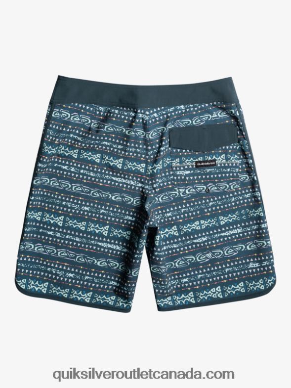 CA Quiksilver Men Surfsilk Scallop 19 Boardshorts midnight navy TX4R2221