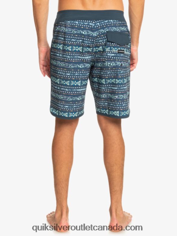 CA Quiksilver Men Surfsilk Scallop 19 Boardshorts midnight navy TX4R2221