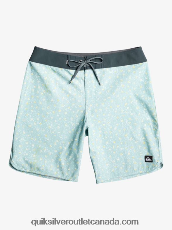 CA Quiksilver Men Surfsilk Scallop 19 Boardshorts sky blue TX4R2220