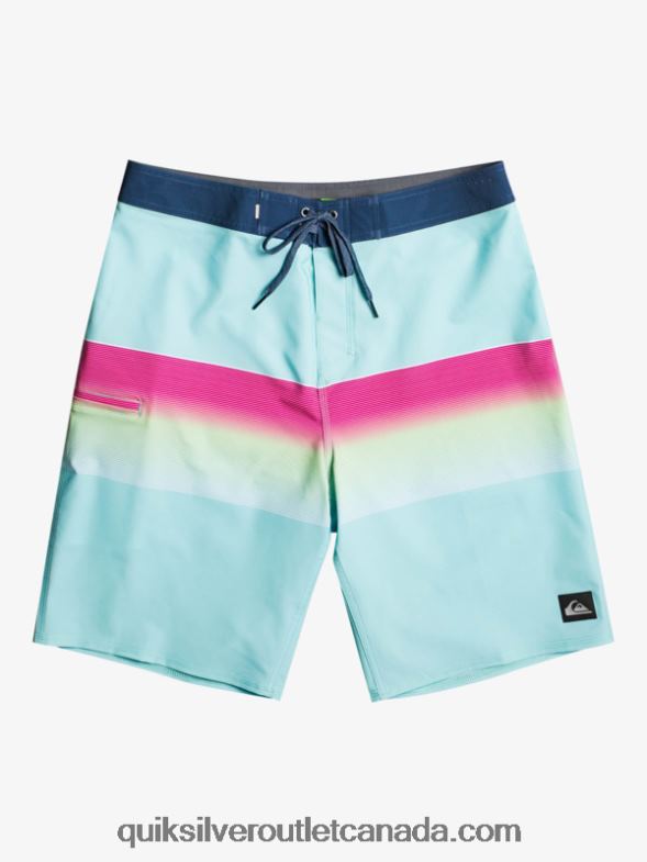 CA Quiksilver Men Surfsilk Slab 21 Boardshorts angel blue TX4R21410