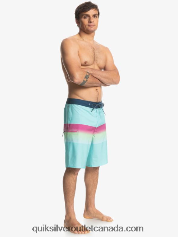 CA Quiksilver Men Surfsilk Slab 21 Boardshorts angel blue TX4R21410
