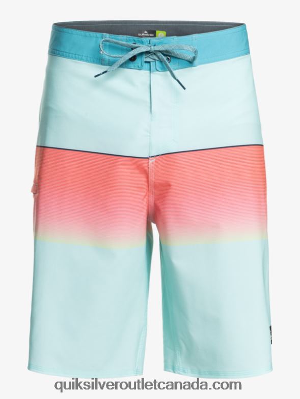 CA Quiksilver Men Surfsilk Slab 21 Boardshorts iced aqua TX4R21412